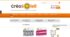 Desktop Screenshot of creosoleil.com